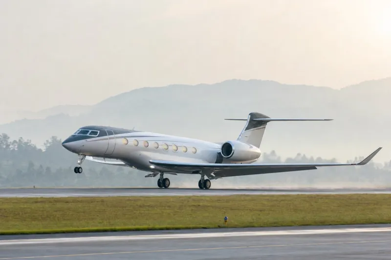 Business jet (file photo)