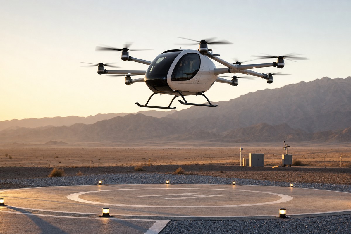 Ras Al Khaimah and China's Aridge Launch Regulatory Sandbox for Flying Cars and Inter-Emirate eVTOL Routes