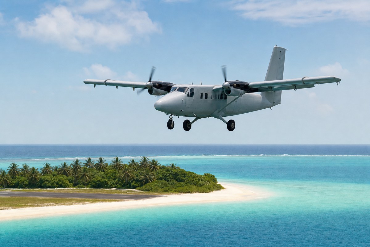 DHC-6 Twin Otter Flights Drop 1,166 Movements in 30 Days, Maldives Accounts for 76.8% of Net Decline