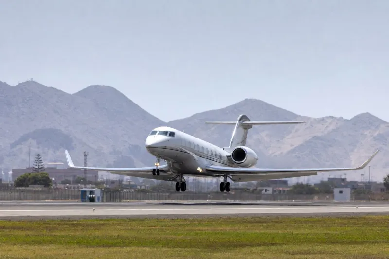 Business jet (file photo)