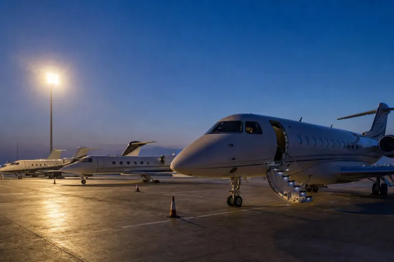 Business jet (file photo)