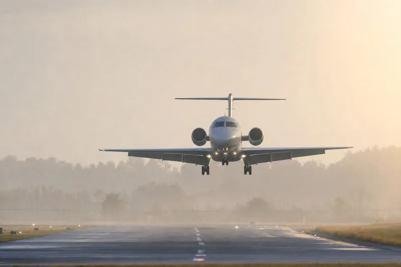 Business jet (file photo)
