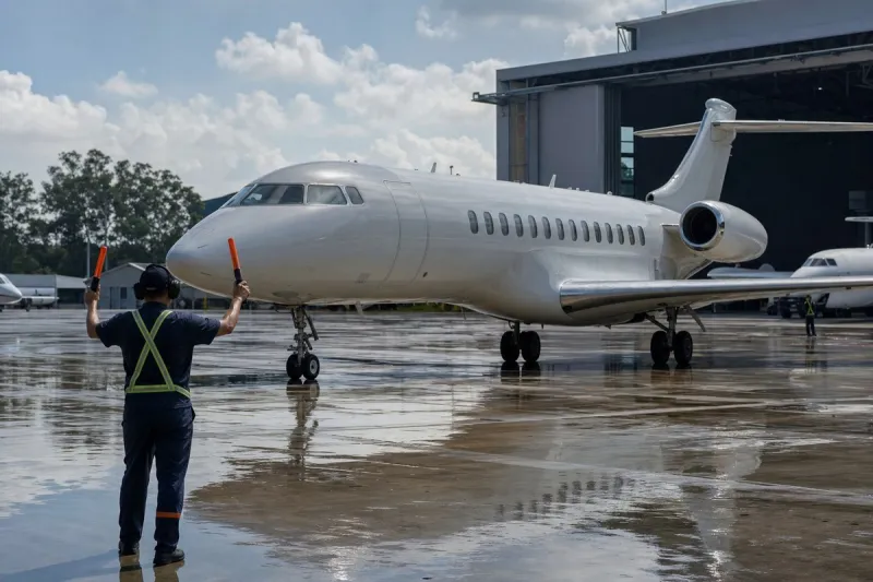 Business jet (file photo)