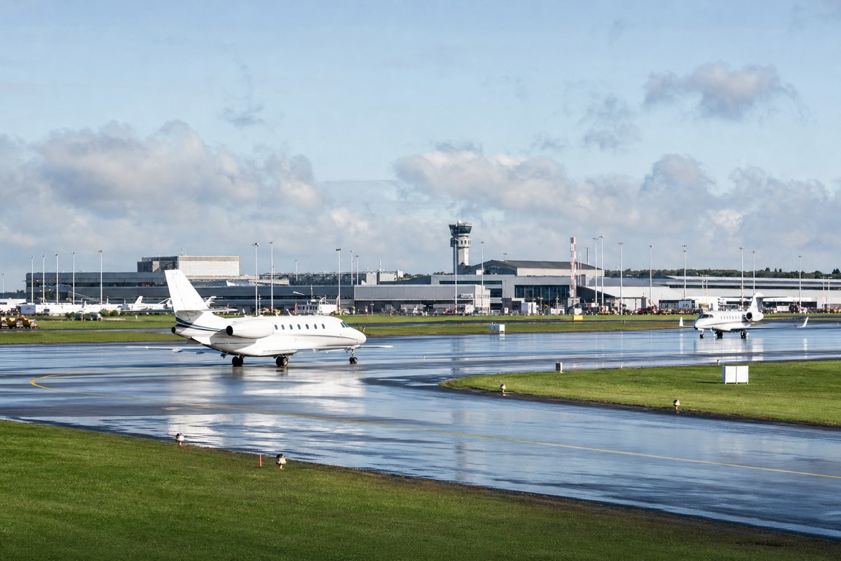 Brussels Airport Business-Jet Movements Average 39.1 Daily in First 21 Days of September, Up from 24.1 in August