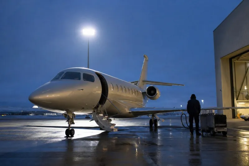 Business jet (file photo)