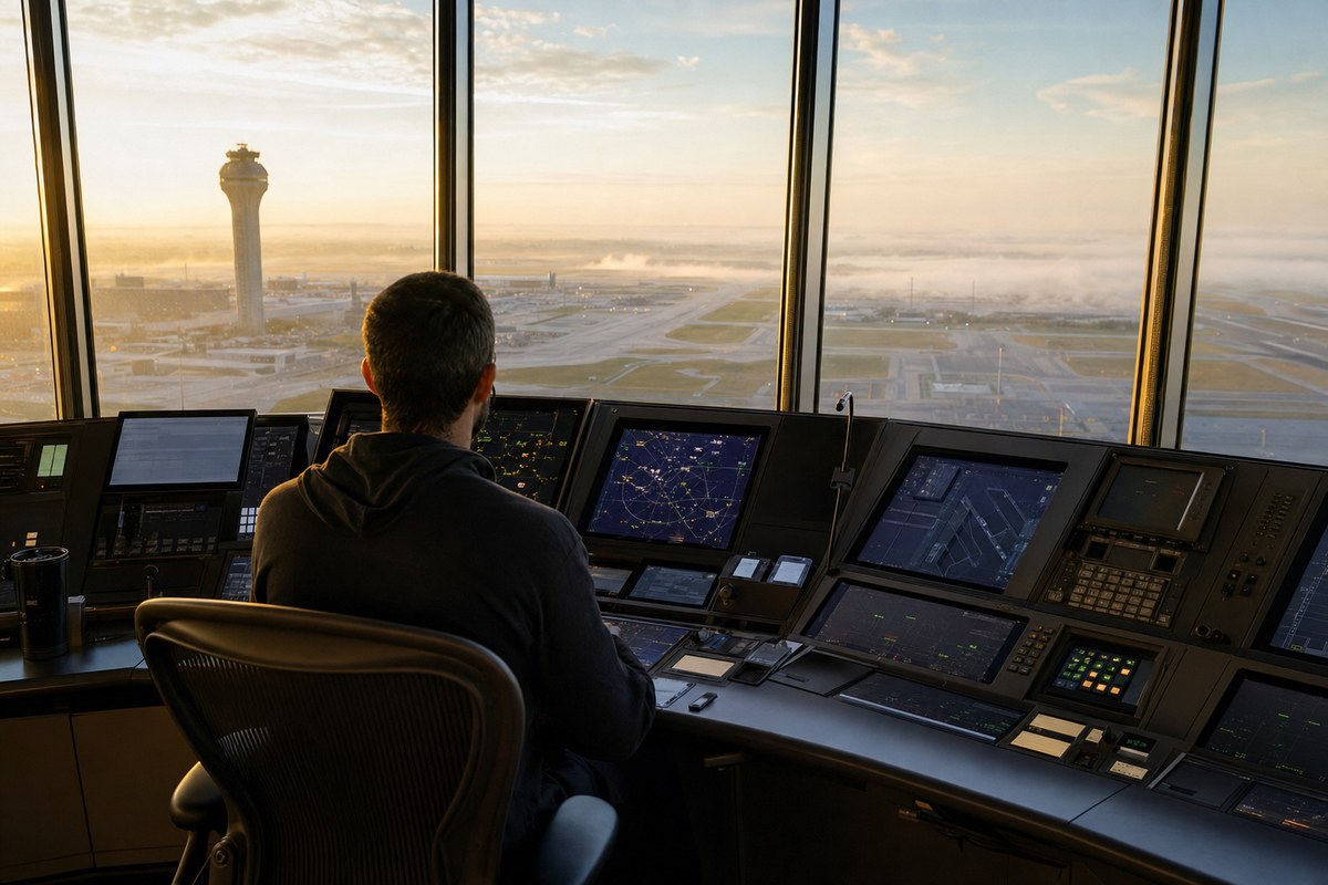 Democrat Says Airlines 'Privately Panicking' Over FAA's New AI Air Traffic System SMART
