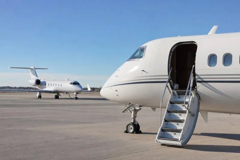 Business jet (file photo)