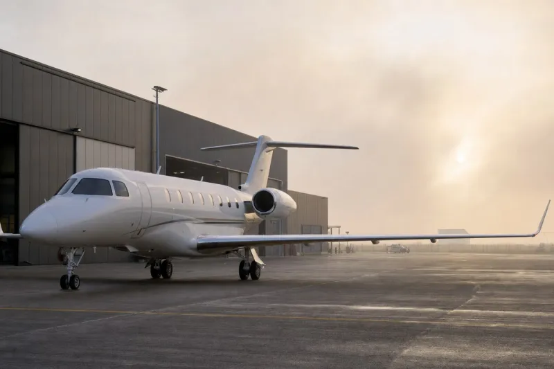 Business jet (file photo)