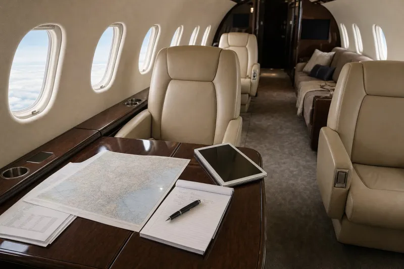 Business jet (file photo)