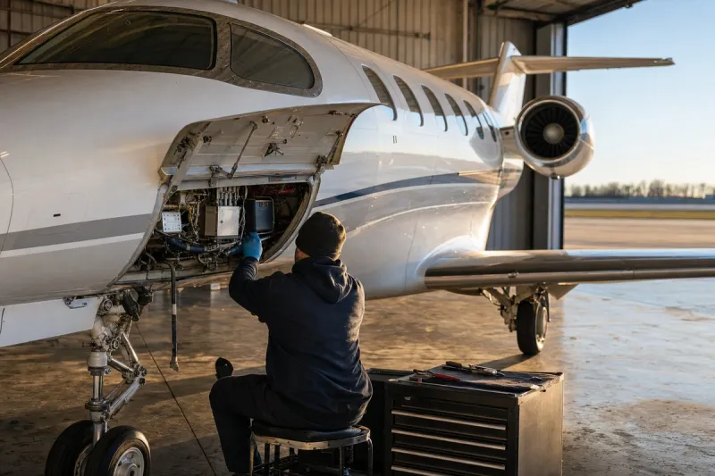 Business jet (file photo)