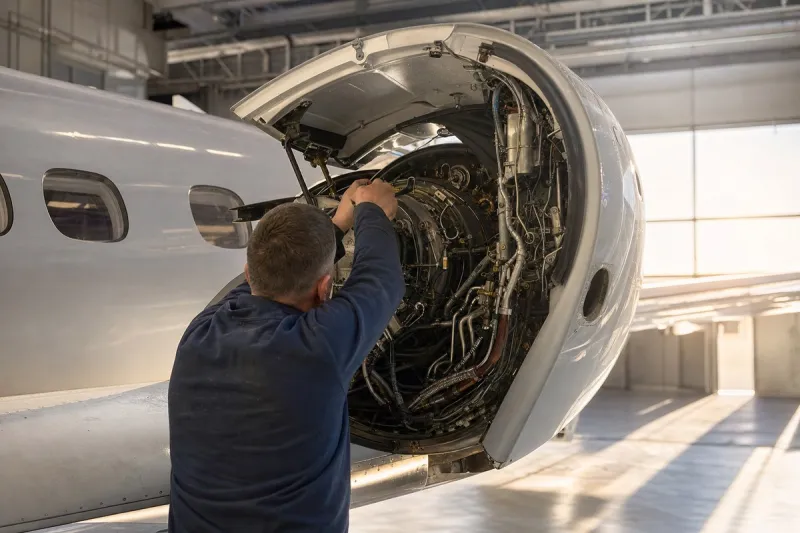 Business jet (file photo)