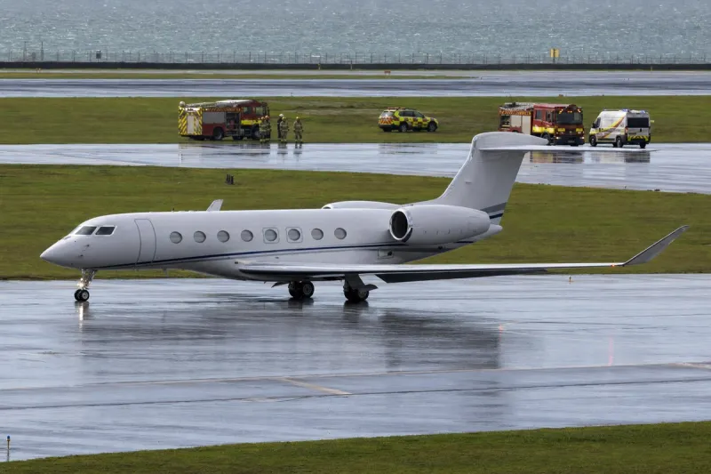Business jet (file photo)