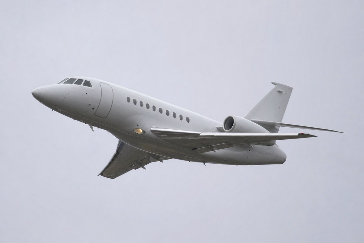 French Air Force Retires Last of Its Two Falcon 2000LX Aircraft