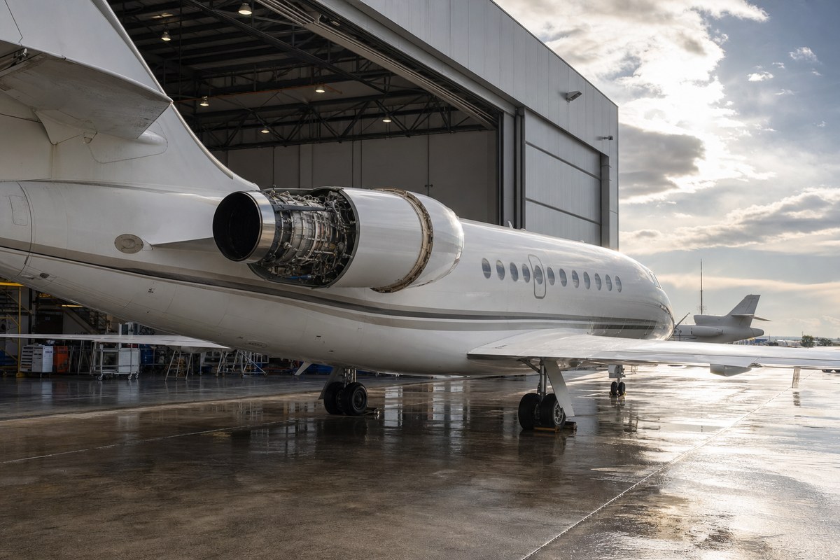 AMAC Aerospace Turkey Completes Line Maintenance on Multiple Dassault Falcon Aircraft in Istanbul