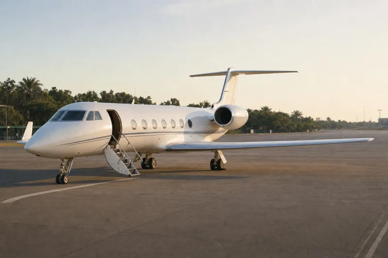 Business jet (file photo)