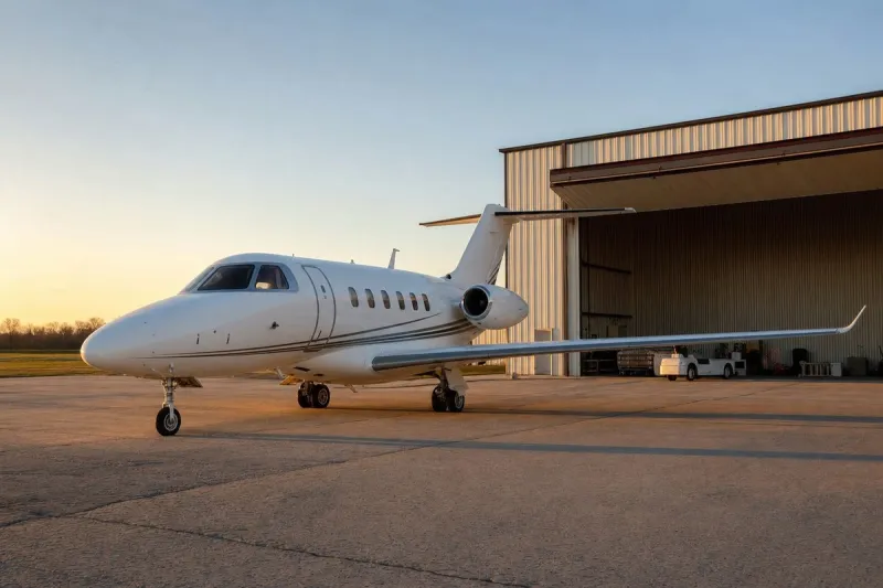 Business jet (file photo)