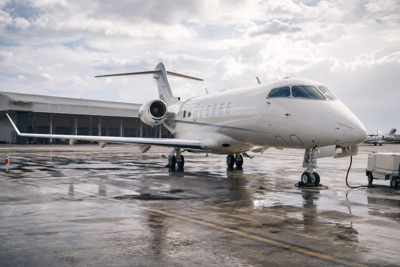 Business jet (file photo)