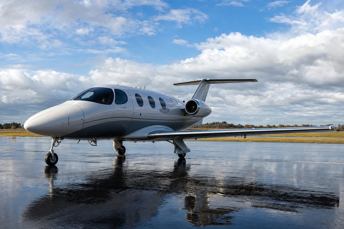 Cirrus Vision Jet SF-50 Begins Transatlantic Ferry Flight from USA to Europe