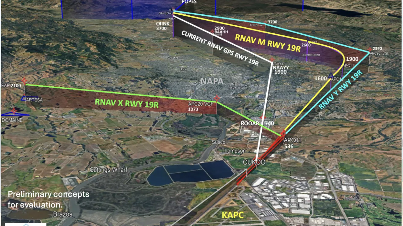Napa County Holds First Town Hall on Alternative Flight Paths to Reduce Airport Noise