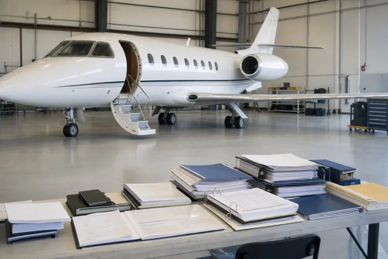 Business jet (file photo)