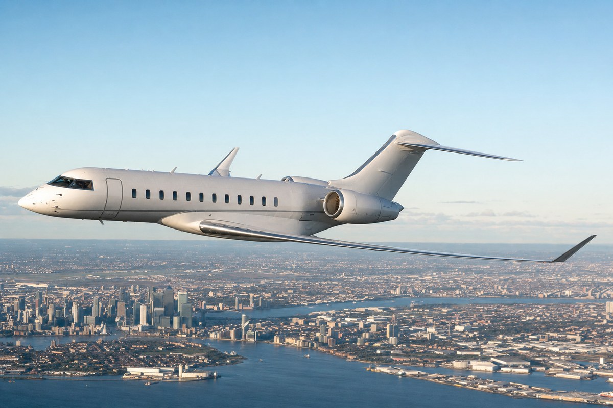 UK CAA Approves Bombardier Global 8000 for London City Airport's 5.5-Degree Steep Approach, Opening Path to Nonstop Flig