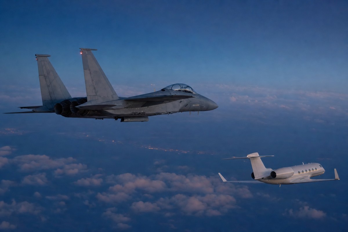 Fighter Jets Intercept at Least 10 Aircraft Over Chicago Area During Trump Visit to Presidents Cup