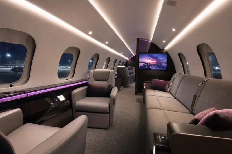 Business jet (file photo)