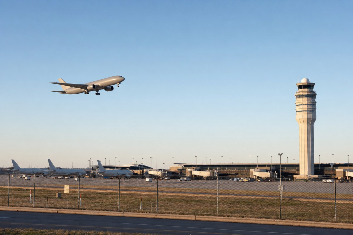 Dulles Airport Center Runway Closure Shifts Flight Paths, Raising Noise Concerns Through November