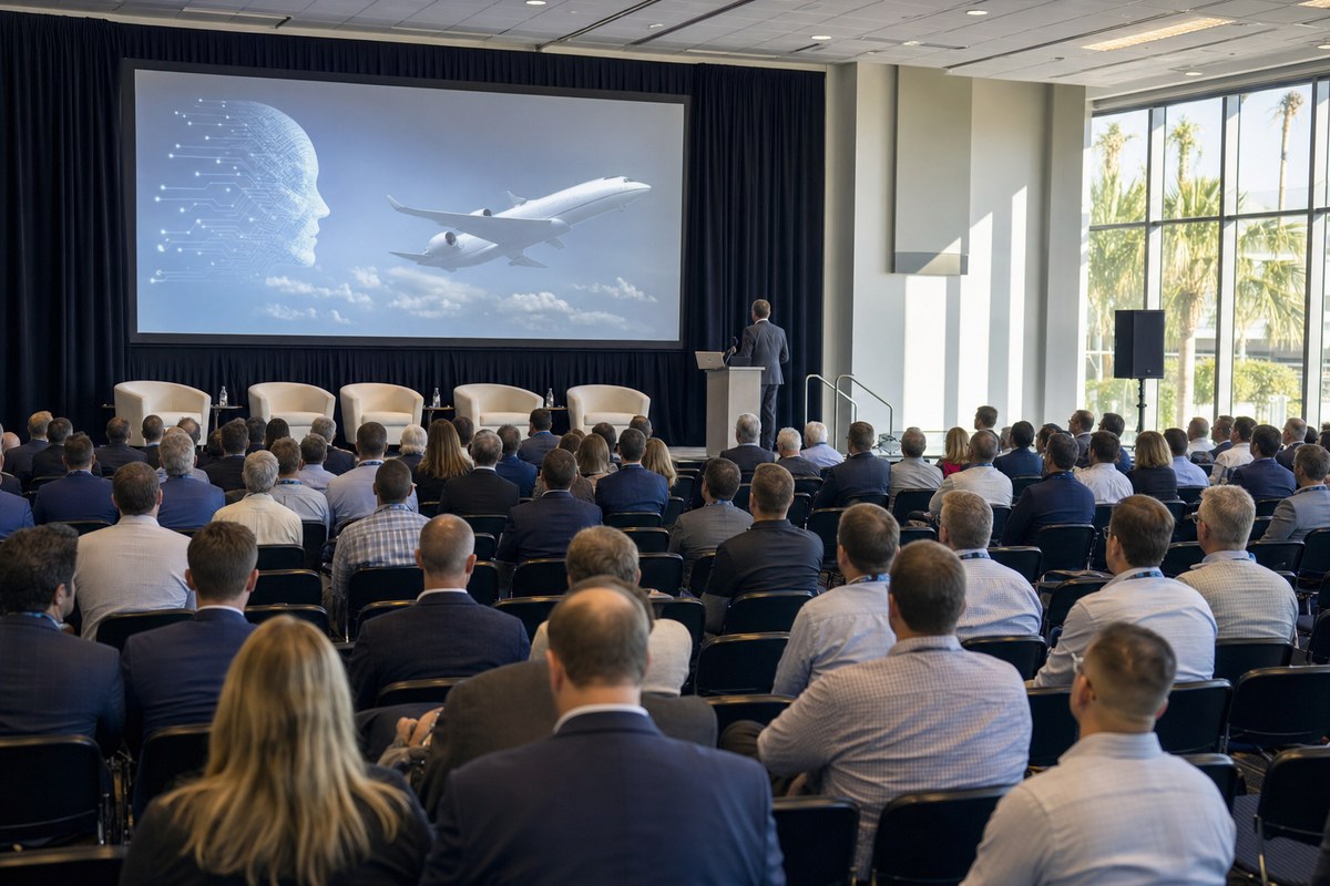 Inaugural AI Symposium for Business Aviation Draws Over 200 Participants at Embry-Riddle