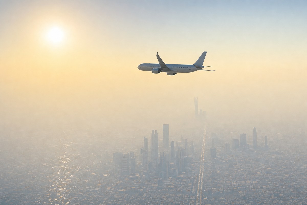 Riyadh Airspace Disrupted, Flights Held in Holding Pattern for About 20 Minutes