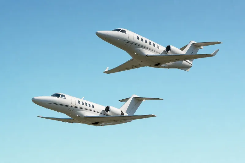 Business jet (file photo)