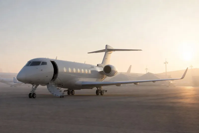 Business jet (file photo)