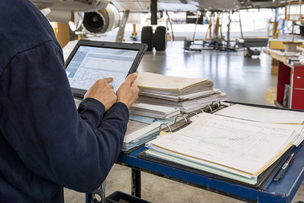 MRO Industry Urged to Abandon Paper Records as AI-Powered Digital Systems Gain Ground