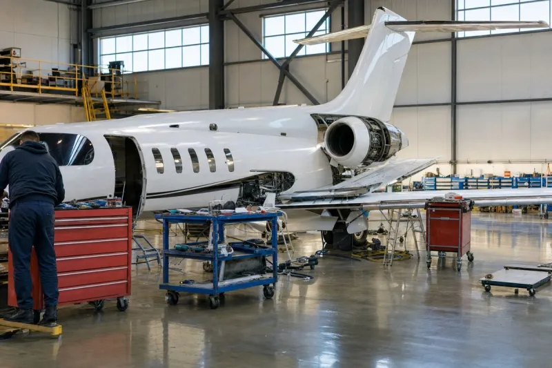 Business jet (file photo)