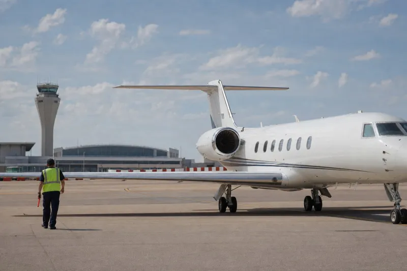 Business jet (file photo)