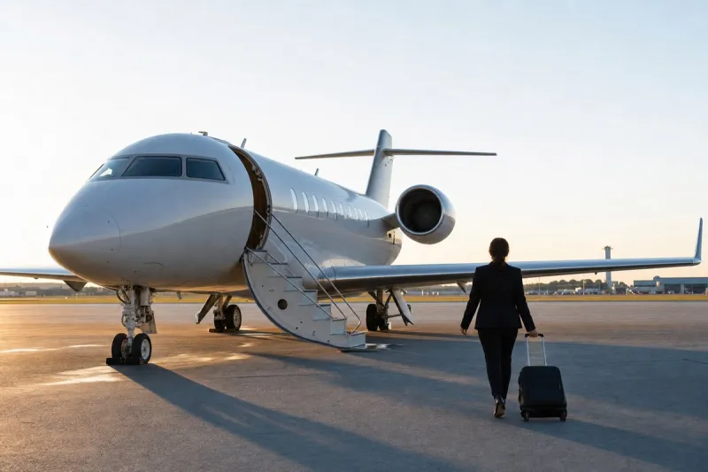 Business jet (file photo)