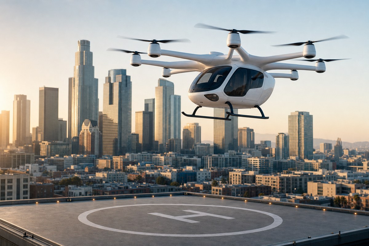 Urban Air Mobility Market Projected to Reach USD 11.34 Billion by 2034, Growing at 20.10% CAGR