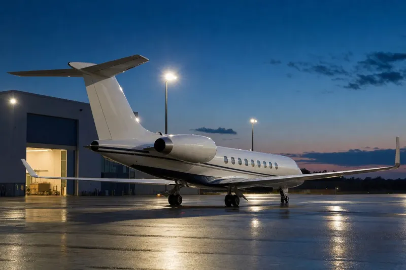 Business jet (file photo)