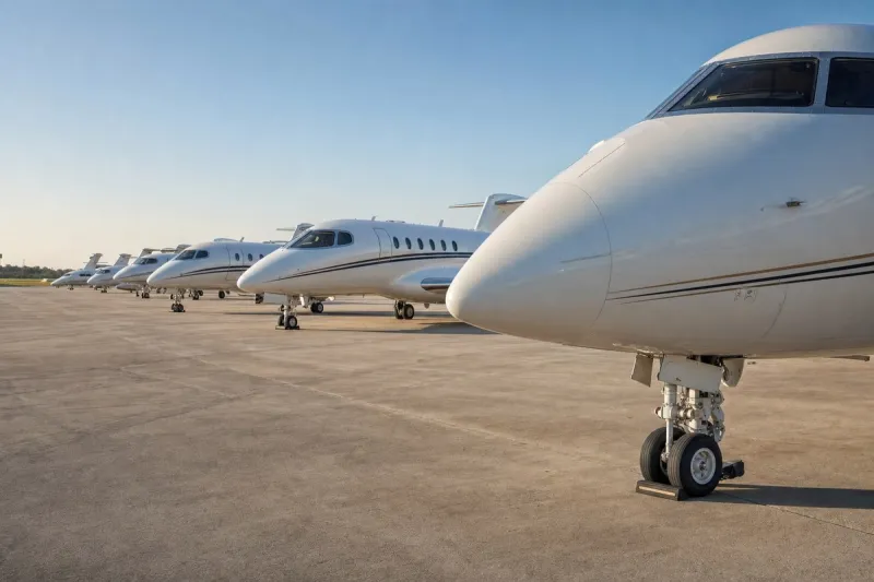 Business jet (file photo)