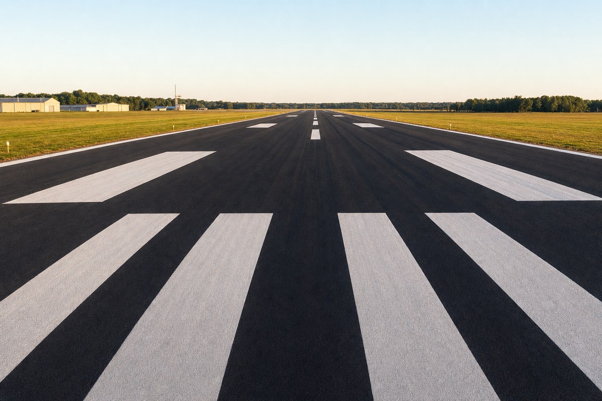 Princeton-Caldwell County Airport Runway Rehabilitation Nearly Complete, Temporary Closure Planned for Final Striping