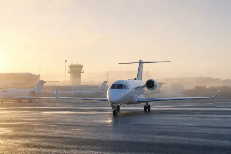 Business jet (file photo)