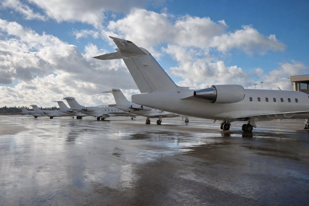 Global Private Jet Departures Near 80,000 in Week 39 of 2026, Down 1% Year Over Year