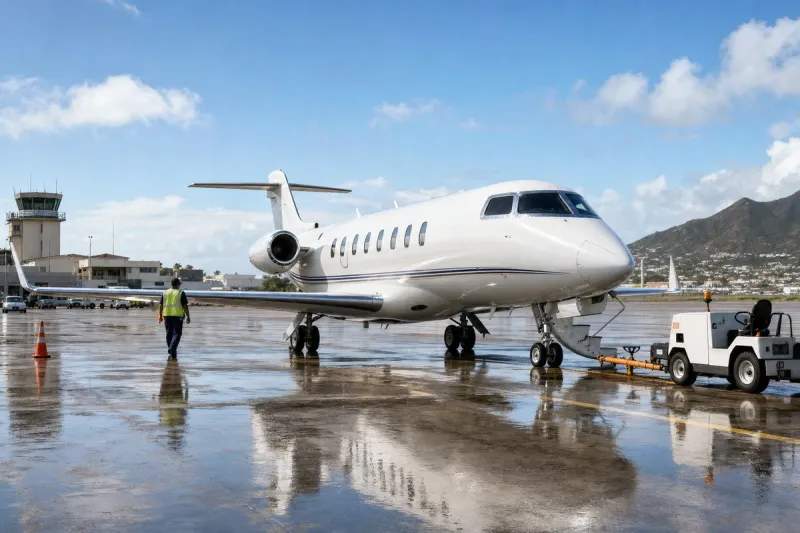 Business jet (file photo)