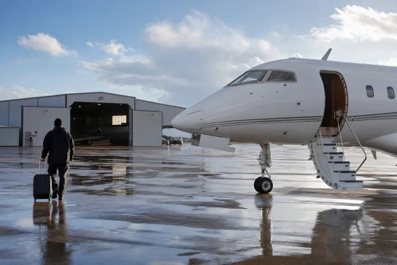 Business jet (file photo)