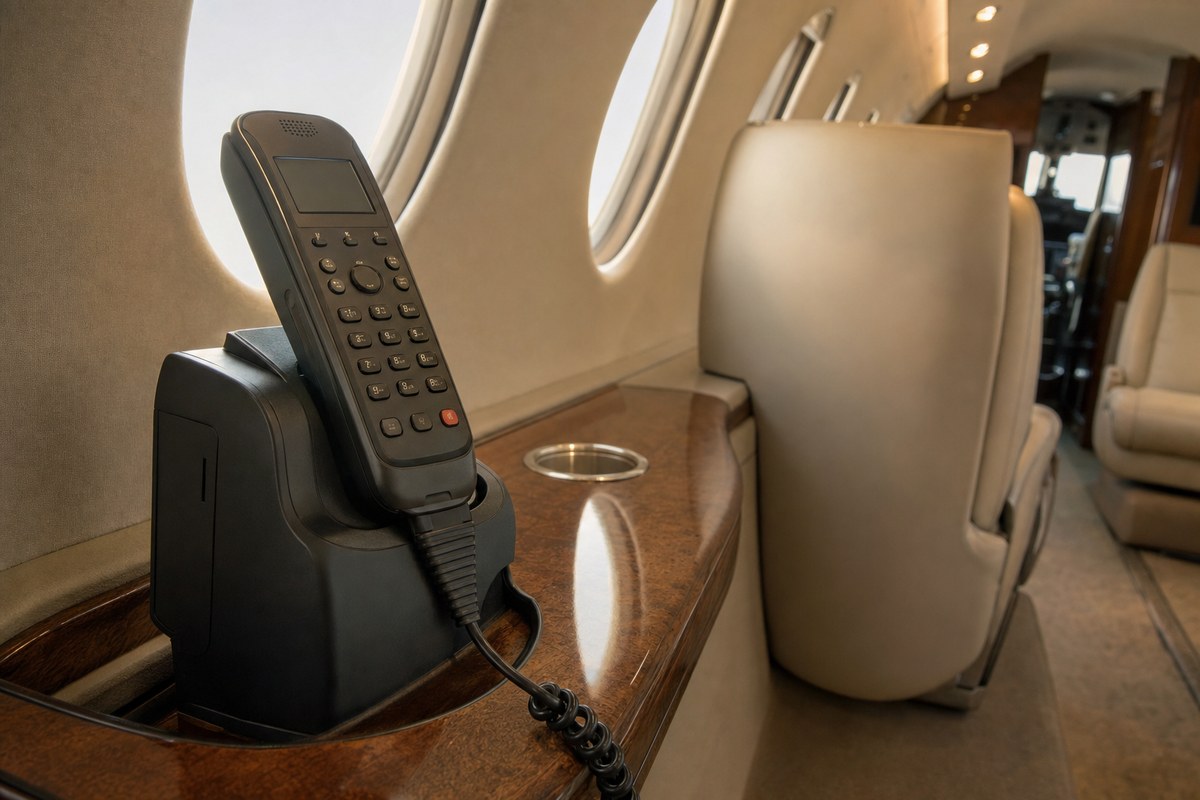 How Voice Calls Work on Private Jets: Satellite Systems, Wi-Fi Calling, and Cabin Connectivity Explained