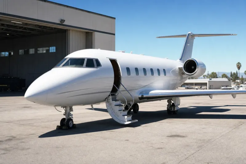 Business jet (file photo)