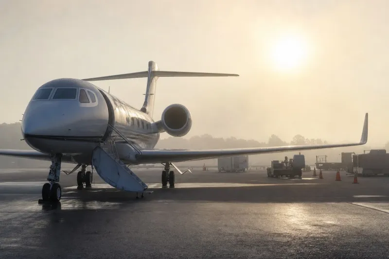 Business jet (file photo)