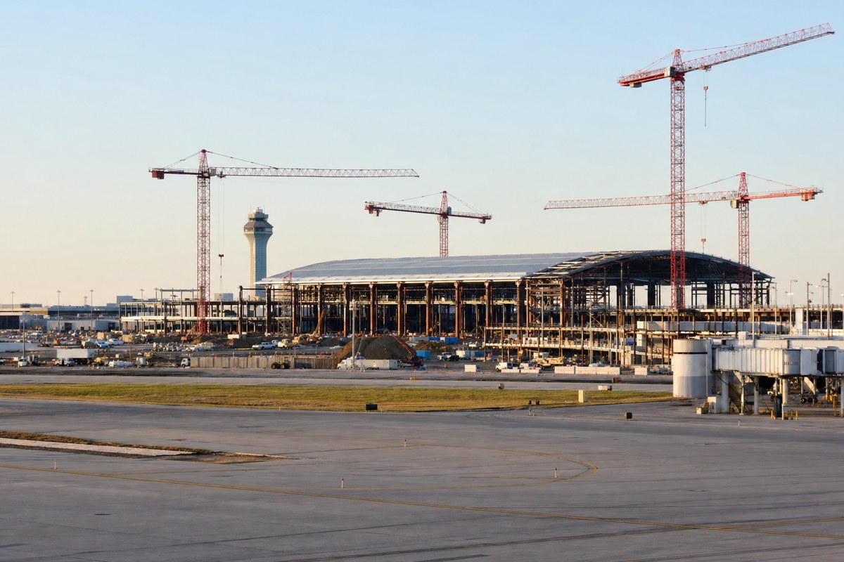 Chicago O'Hare Global Terminal Pushed to 2033, Creating Decade-Long Opening for Proposed South Suburban Airport