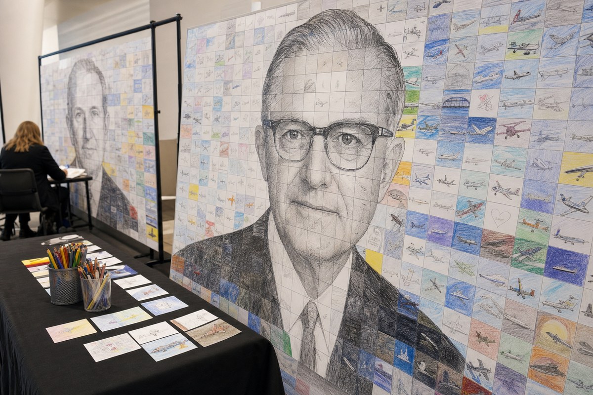 Duncan Aviation Marks 70th Anniversary at NBAA-BACE with Community Art Project and Major Facility Investments