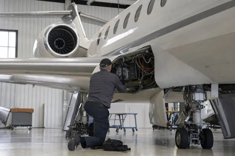 Business jet (file photo)